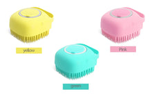 Load image into Gallery viewer, Blue Yellow Shampoo Dispenser Brush
