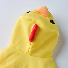 Load image into Gallery viewer, Yellow Chicken Pet Holiday Costume
