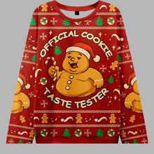 Load image into Gallery viewer, 2025 Santa Claus Ugly Christmas Sweaters For Women Clothing Hilarious Animals Cat Raccoon Christmas Jumper Set Xmas Sweater Tops
