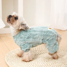 Load image into Gallery viewer, Pet Dog Clothes Cozy Soft Fleece Puppy Cat Jumpsuit For Small Medium Dogs Cats Winter Warm Clothes With Elasicity Yorkshire Pug
