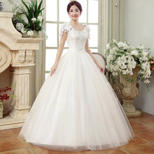 Load image into Gallery viewer, Elegant Lace Ball Gown Wedding Dress
