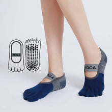 Load image into Gallery viewer, Grip Toe Yoga Socks Set
