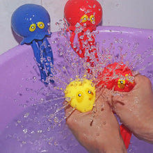 Load image into Gallery viewer, Baby Bath Toys Sponge Water Absorbing Octopus Squeezing Stress Relief Toys Summer Swimming Play Water Bath Toy for Children
