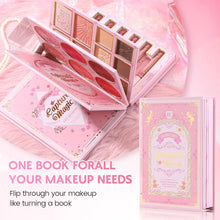 Load image into Gallery viewer, 5 Layers All In One Makeup Book Palette,48 Eyeshadow+6 Blush+Contour Highlight Brow Pomade+6 Lipstick Full Face Makeup Kit
