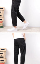 Load image into Gallery viewer, Korean Casual Elastic Cargo Pants
