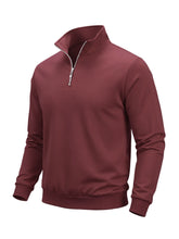Load image into Gallery viewer, Half Zip Turtleneck Pullover
