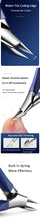 Load image into Gallery viewer, Nail Scissors Household Manicure Tools New Anti-Splash Nail Clippers Large Thick Hard Special Nail Clippers Pedicure Tools
