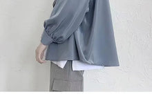 Load image into Gallery viewer, Loose Office Button Shirt Women
