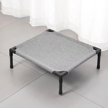Load image into Gallery viewer, Pet Camping Bed Elevated Bed for Dogs Folding Puppy Camping Bed Cat House Portable Removable Washable Puppy Beds Dog Hammock
