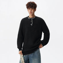 Load image into Gallery viewer, Korean Button Knit Pullover
