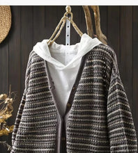 Load image into Gallery viewer, Loose Knit Winter Cardigan Sweater
