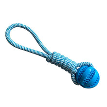 Load image into Gallery viewer, Pet Toy Dog Bite-Resistant Cotton Rope Hand-Held Treat Ball for Teeth Cleaning and Training, Interactive Educational Toy Ball

