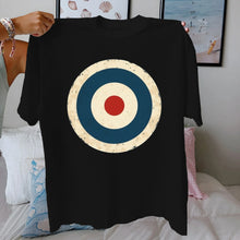 Load image into Gallery viewer, Bullseye Classic Target Cotton T-Shirt
