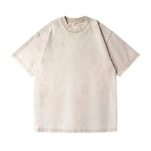 Load image into Gallery viewer, Men's Women Washed Vintage T-Shirts Street Hip Hop Retro Punk T Shirt Harajuku Casual Cotton Short Sleeve Couple TShirts Tees
