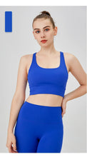 Load image into Gallery viewer, New Summer Sexy Sports Bras Women Fitness Vest Sports Top Cross Back Yoga Bra Running Fitness Breathable Shockproof Yoga Bra
