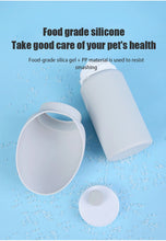 Load image into Gallery viewer, Pet Travel Folding Water Cup Silica Gel Mini Walking Dog Outdoors Large Capacity Pocket For Dog Go Out Pet Supplies Accessories
