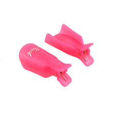 Load image into Gallery viewer, LULAA 10Pcs/16Pcs Plastic Nail Art Soak Off Cap Clip UV Gel Polish Remover Wrap Tool for Fingernail Removal Soak Off Clips
