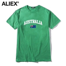 Load image into Gallery viewer, Australia Flag Cotton Graphic Tee
