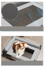 Load image into Gallery viewer, Elevated Pet Bed for Dogs &amp; Cats Durable Breathable Cat Bed with Slope Headrest Washable Pet Bed Cat House for All-Season Use
