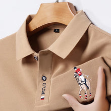 Load image into Gallery viewer, Men's Embroidered Casual Fashion Short Sleeved POLO Shirt Summer Comfortable Top
