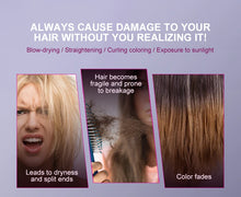 Load image into Gallery viewer, PURC Heat Protectant Spray Coconut Oil Frizz Control &amp; Shine for All Hair Types Thermal Protection up to 470°F Hair Care
