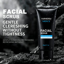 Load image into Gallery viewer, Oil Control Exfoliating Face Scrub for Men - Deep Pore Cleansing, Acne, Blackhead Removal, Oily Skin, Post-Shave, 60g
