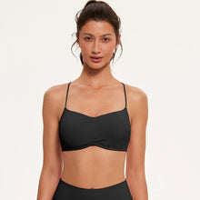Load image into Gallery viewer, Sports Bras for Women Strappy Bras Open Back Shockproof Quick-Drying Yoga Bra Padded Gym Crop Tops Workout Fitness Bra Women

