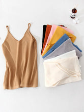 Load image into Gallery viewer, Women Knitted Top Straps Basic Summer Tank Tops For Women 2023 Camisoles T Shirts Women Tops Summer Pulovers Woman Summer Tops
