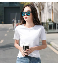 Load image into Gallery viewer, MRMT 2026 Brand New Women's Casual T-shirt White Pure Cotton Quality Short Sleeve Loose Women Fashion Tops Women T shirts Tees

