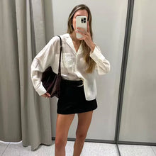 Load image into Gallery viewer, 2026 New Women's Spring Shirts Fashion Loose Elegant Office Shirts Chic Street Comfort Youth Travel Holiday Shirt Tops
