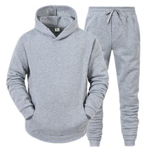 Load image into Gallery viewer, Men's Hooded Sweatshirts and Men Pants Casual Men's Tracksuit Sportswear Autumn Winter Men Suit Men's Clothing Leisure Sets Male
