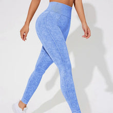 Load image into Gallery viewer, Women Vintage Leggings Gym Fitness Athletic Workout Elastic Leggins Good Elastic Yoga Pants Push Up Sports Training Tights
