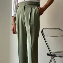 Load image into Gallery viewer, Elegant High Waist Suit Trousers
