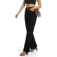 Load image into Gallery viewer, Retro Straight High Waist Jeans
