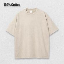 Load image into Gallery viewer, Vintage Washed T-shirts 100% Cotton Gym Muscle Rat Print Crew Neck Tshirts Casual Goth Hip Hop Streetwear Women Men Summer Tee
