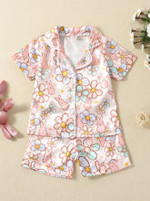 Load image into Gallery viewer, Striped Button Pajama Set
