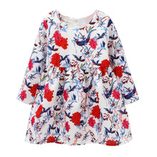 Load image into Gallery viewer, Printed Flower Casual Girls Dress
