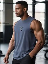 Load image into Gallery viewer, Gym Bodybuilding Workout Muscle Tank Top Summer Cool Quick-Dry Breathable Sleeveless T-Shirts Men Fitness Running Sport Singlets
