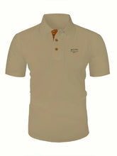 Load image into Gallery viewer, Men's Short-Sleeved Polo Shirt
