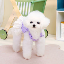 Load image into Gallery viewer, Floral Summer Dog Princess Skirt
