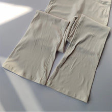 Load image into Gallery viewer, High-end Yoga Leggings Slim Yoga Pants High Waist Wide Leg Pants Bottoms Breathable Gym Casual Sports Bell Leggings Female
