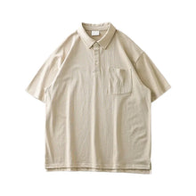 Load image into Gallery viewer, Heavyweight Cotton Pocket Summer Polo
