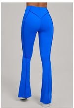 Load image into Gallery viewer, Gym Workout Women's Wide-Leg Tight-Fitting Hip-Lifting Yoga Flared Pants Dance High-Waist Flared Casual Outdoors Sports Trousers
