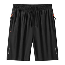 Load image into Gallery viewer, Men's Quick Dry Running Shorts with Drawstring and Zip Pockets - Ideal for Athletic Workouts and Gym Sessions
