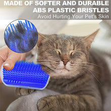 Load image into Gallery viewer, Massage Pet Cat Brush Corner Scrape Hair Removal Beauty Clean Corner Brush Removable Scratcher Comb for Kitten Cat
