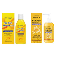 Load image into Gallery viewer, Sulfur Scalp Cleansing Shower Set
