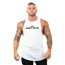 Load image into Gallery viewer, Summer Bodybuilding Tank Tops Workout Stringer Sleeveless Shirts Fitness Mens Gym Clothing Cotton Breathable Sport Muscle Vests
