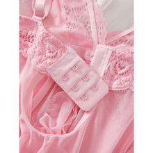 Load image into Gallery viewer, Suspender Suit Summer Ultra-thin Nightgown Lace Thong Sets Women's Sexy Pyjamas Lingerie Hot Night Dress Comfortable Sleepwear
