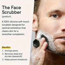 Load image into Gallery viewer, Men'S Beard Brush, Gentle To Remove Dead Skin, Soft Bristle Design Enhances Shaving Experience, Deep Cleaning And Care Tool
