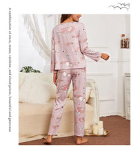 Load image into Gallery viewer, Cartoon Lounge Pajama Set
